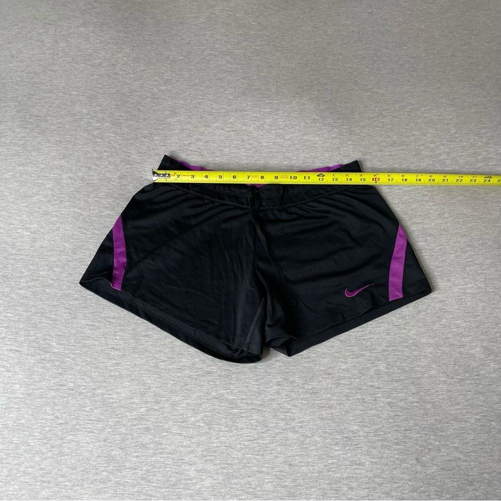 Nike Women's Violet Dri-Fit Running Shorts - Picture 3 of 12